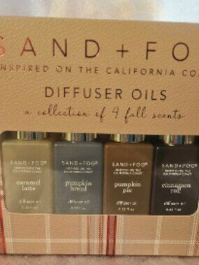 SAND + FOG Diffuser Oils – 4‑Piece Set (Fall Scents)